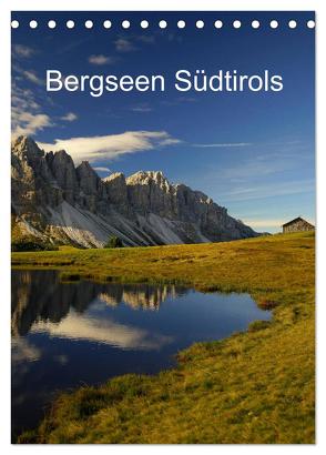 Bergseen Südtirols (Tischkalender 2024 DIN A5 hoch), CALVENDO Monatskalender von G.,  Piet