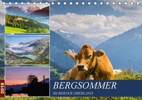 Bergsommer im Berner Oberland (Tischkalender 2018 DIN A5 quer) von Caccia,  Enrico