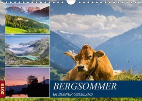 Bergsommer im Berner Oberland (Wandkalender 2019 DIN A4 quer) von Caccia,  Enrico