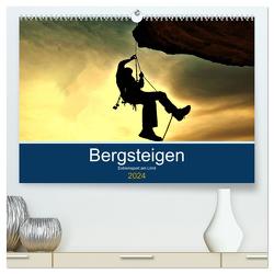 Bergsteigen – Extremsport am Limit (hochwertiger Premium Wandkalender 2024 DIN A2 quer), Kunstdruck in Hochglanz von Robert,  Boris