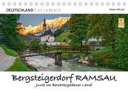 Bergsteigerdorf RAMSAU – Juwel im Berchtesgadener Land (Tischkalender 2023 DIN A5 quer) von Wilczek,  Dieter