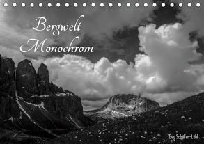 Bergwelt Monochrom (Tischkalender 2020 DIN A5 quer) von Schäfer-Löbl,  Evy