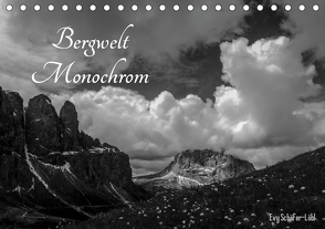 Bergwelt Monochrom (Tischkalender 2021 DIN A5 quer) von Schäfer-Löbl,  Evy