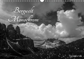Bergwelt Monochrom (Wandkalender 2021 DIN A3 quer) von Schäfer-Löbl,  Evy