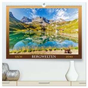 Bergwelten – Lech – Zürs (hochwertiger Premium Wandkalender 2024 DIN A2 quer), Kunstdruck in Hochglanz von Männel,  Ulrich