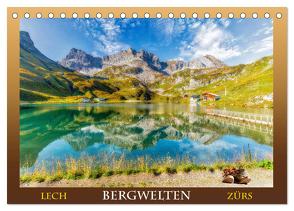 Bergwelten – Lech – Zürs (Tischkalender 2024 DIN A5 quer), CALVENDO Monatskalender von Männel,  Ulrich