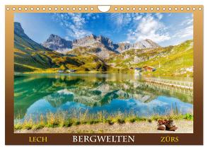 Bergwelten – Lech – Zürs (Wandkalender 2024 DIN A4 quer), CALVENDO Monatskalender von Männel,  Ulrich