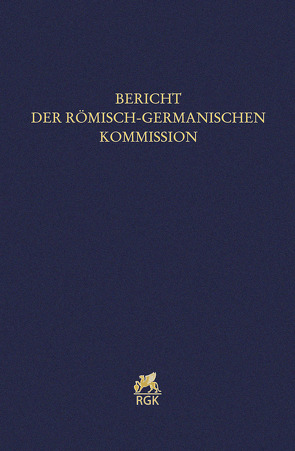 Bericht der Römisch-Germanischen Kommission 101 (2010)