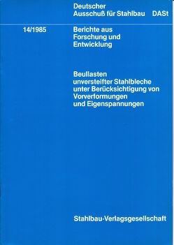 Berichte aus Forschung und Entwicklung von Friemann,  H, Jungbluth,  O, Kubsch,  G