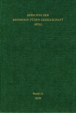 Berichte der Reinhold-Tüxen-Gesellschaft (RTG) von Küster,  Hansjörg