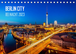 Berlin City bei Nacht (Tischkalender 2023 DIN A5 quer) von Schäfer Photography,  Stefan
