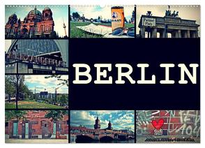 BERLIN horizontal (Wandkalender 2024 DIN A2 quer), CALVENDO Monatskalender von Büttner,  Stephanie