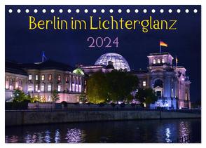 Berlin im Lichterglanz 2024 (Tischkalender 2024 DIN A5 quer), CALVENDO Monatskalender von Drews,  Marianne