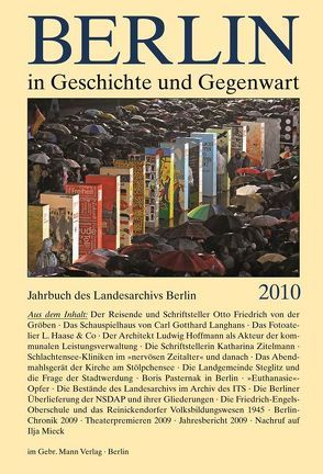 Berlin in Geschichte und Gegenwart von Breunig,  Werner, Schaper,  Uwe