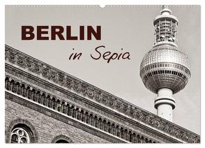 Berlin in Sepia (Wandkalender 2024 DIN A2 quer), CALVENDO Monatskalender von und Udo Klinkel,  Ellen