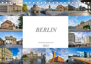 Berlin Stadtspaziergang (Tischkalender 2022 DIN A5 quer) von Meutzner,  Dirk
