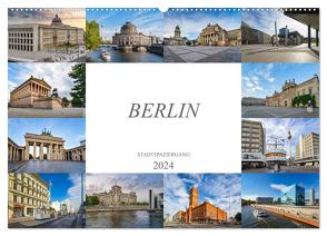 Berlin Stadtspaziergang (Wandkalender 2024 DIN A2 quer), CALVENDO Monatskalender von Meutzner,  Dirk