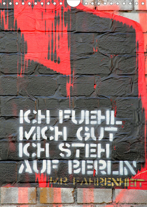 Berlin Street Art (Wandkalender 2021 DIN A4 hoch) von Vogel,  Tobias