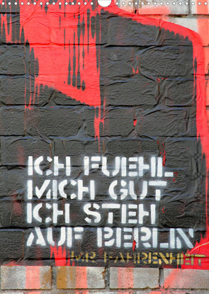 Berlin Street Art (Wandkalender 2022 DIN A3 hoch) von Vogel,  Tobias