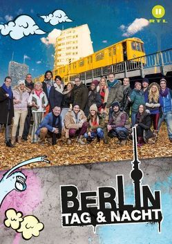 Berlin – Tag & Nacht – Posterbuch (Posterbuch DIN A4 hoch) von Fernsehen GmbH,  RTL2