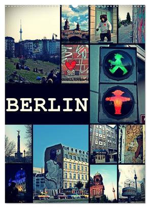 BERLIN / vertikal (Wandkalender 2024 DIN A2 hoch), CALVENDO Monatskalender von Büttner,  Stephanie