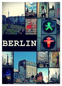 BERLIN / vertikal (Wandkalender 2024 DIN A3 hoch), CALVENDO Monatskalender von Büttner,  Stephanie