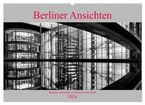 Berliner Ansichten in Schwarz und Weiß (Wandkalender 2024 DIN A2 quer), CALVENDO Monatskalender von Klesse,  Andreas