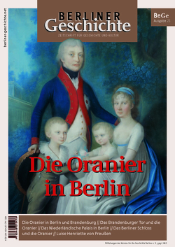 Berliner Geschichte – Zeitschrift für Geschichte und Kultur von Verein für die Geschichte Berlins e. V.,  gegr. 186