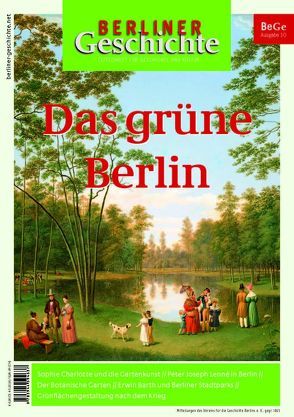 Berliner Geschichte – Zeitschrift für Geschichte und Kultur