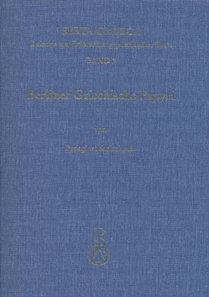 Berliner Griechische Papyri von Sarischouli,  Panagiota