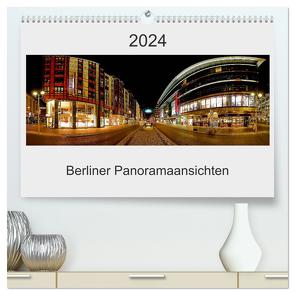 Berliner Panoramaansichten 2024 (hochwertiger Premium Wandkalender 2024 DIN A2 quer), Kunstdruck in Hochglanz von manne-schwendler-durchblick,  manne-schwendler-durchblick