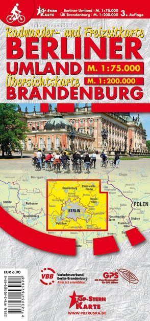 Berliner Umland und Uebersichtskarte Brandenburg