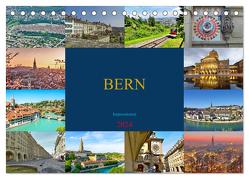 BERN Impressionen (Tischkalender 2024 DIN A5 quer), CALVENDO Monatskalender von Michel,  Susan