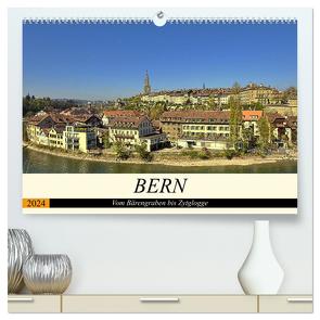 BERN – Vom Bärengraben bis Zytglogge (hochwertiger Premium Wandkalender 2024 DIN A2 quer), Kunstdruck in Hochglanz von Michel,  Susan
