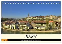 BERN – Vom Bärengraben bis Zytglogge (Tischkalender 2024 DIN A5 quer), CALVENDO Monatskalender von Michel,  Susan