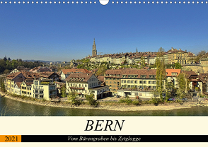 BERN – Vom Bärengraben bis Zytglogge (Wandkalender 2021 DIN A3 quer) von Michel,  Susan