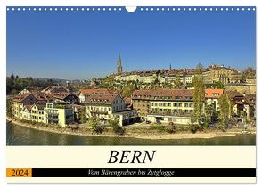 BERN – Vom Bärengraben bis Zytglogge (Wandkalender 2024 DIN A3 quer), CALVENDO Monatskalender von Michel,  Susan