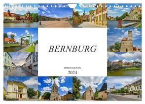 Bernburg Impressionen (Wandkalender 2024 DIN A4 quer), CALVENDO Monatskalender von Meutzner,  Dirk