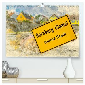 Bernburg meine Stadt (hochwertiger Premium Wandkalender 2024 DIN A2 quer), Kunstdruck in Hochglanz von Elskamp-D.Elskamp Photography,  Danny