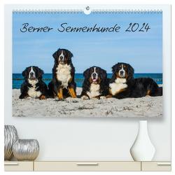 Berner Sennenhund 2024 (hochwertiger Premium Wandkalender 2024 DIN A2 quer), Kunstdruck in Hochglanz von Starick,  Sigrid