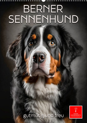 Berner Sennenhund – gutmütig und treu (Wandkalender 2024 DIN A2 hoch) von Roder,  Peter