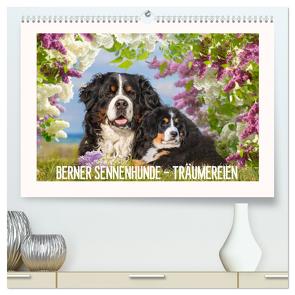 Berner Sennenhunde – Träumereien (hochwertiger Premium Wandkalender 2024 DIN A2 quer), Kunstdruck in Hochglanz von Starick,  Sigrid