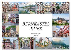 Bernkastel Kues Impressionen (Tischkalender 2024 DIN A5 quer), CALVENDO Monatskalender von Meutzner,  Dirk