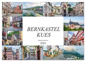 Bernkastel Kues Impressionen (Wandkalender 2024 DIN A4 quer), CALVENDO Monatskalender von Meutzner,  Dirk