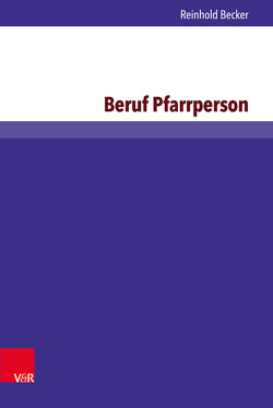 Beruf Pfarrperson von Becker,  Reinhold