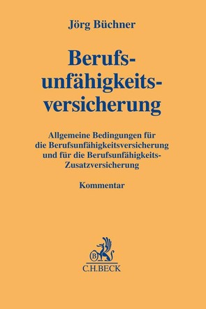 Berufsunfähigkeitsversicherung von Büchner,  Jörg