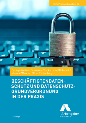 Beschäftigtendatenschutz und Datenschutz-Grundverordnung in der Praxis von Barlage-Melber,  Eva, Bausewein,  Christoph, Beckschulze,  Martin, Hohenadl,  Tobias, Monreal,  Manfred, Montfort,  Stephanie, Talkenberg,  Sibylle