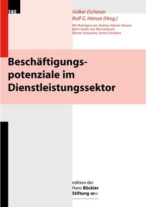 Beschäftigungspotenziale im Dienstleistungssektor von Eichener,  Volker, Heinze,  Rolf G.