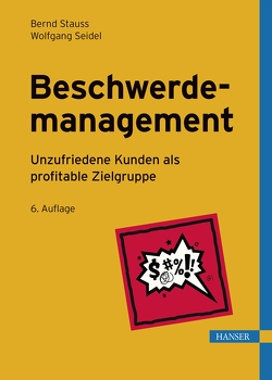 Beschwerdemanagement von Seidel,  Wolfgang, Stauss,  Bernd