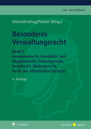 Besonderes Verwaltungsrecht von Ehlers,  Dirk, Fehling,  Michael, Pünder,  Hermann